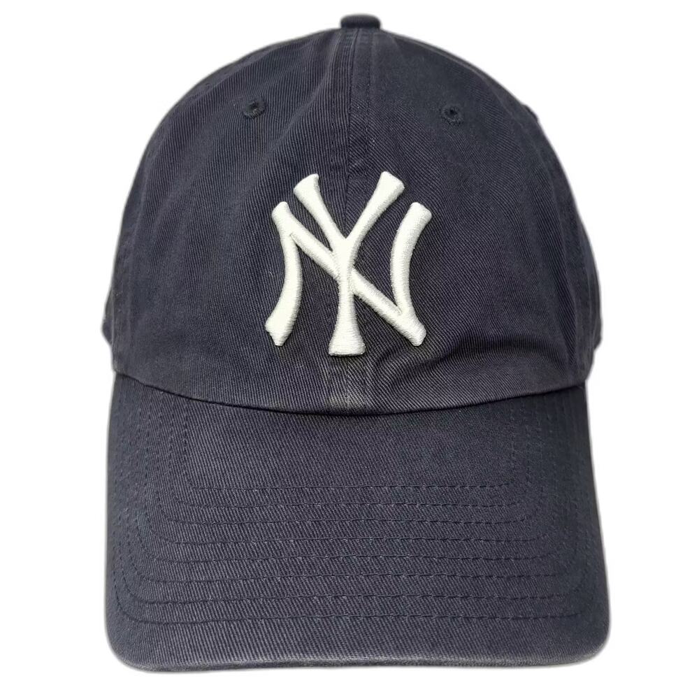 New York Yankees MLB Twins Enterprise Inc Baseball Cap Blue White One Size Hat